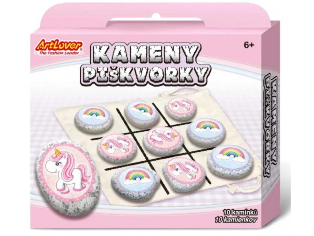 Kameny - piškvorky - jednorožci