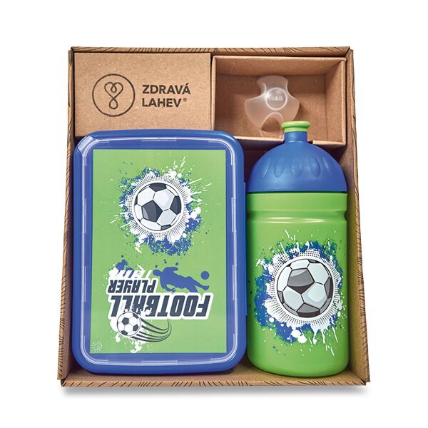 Set Zdravá lahev 0,5 l a Zdravá sváča - Fotbal