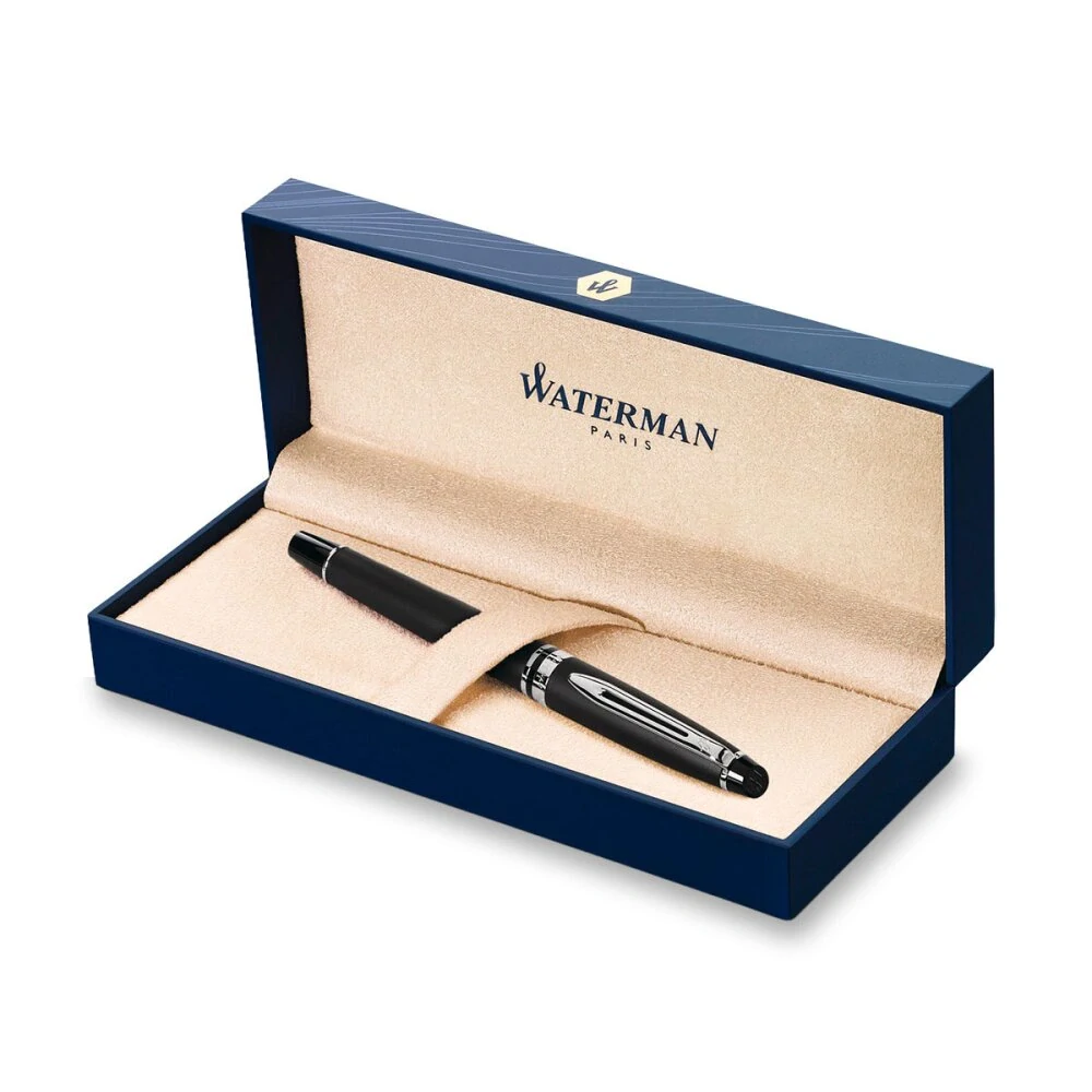 Roller Waterman Expert Black Lacquer CT