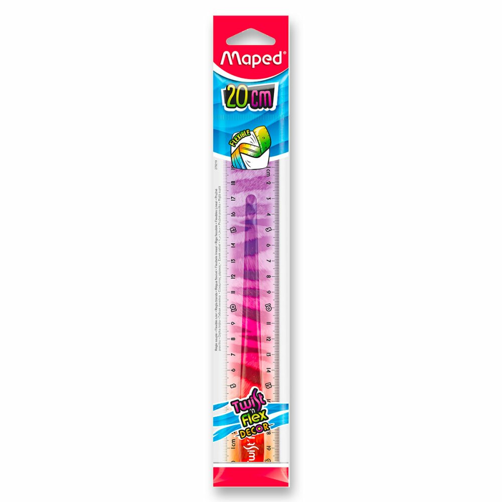 Pravítko Maped Twist'n Flex Decor Animals - 20 cm