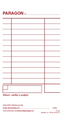 BALOUŠEK ET005 Paragon obyčejný nečíslovaný 