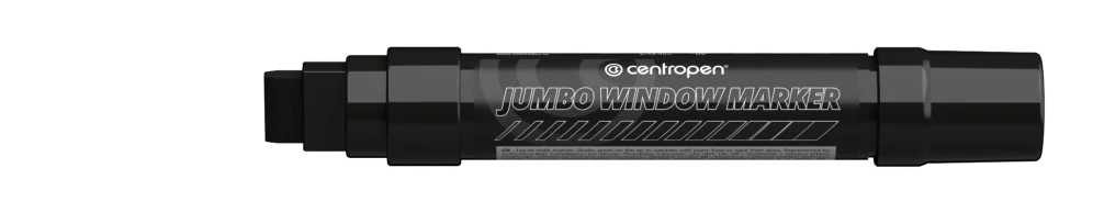 Značkovač křídový Jumbo window Centropen 9120 černý