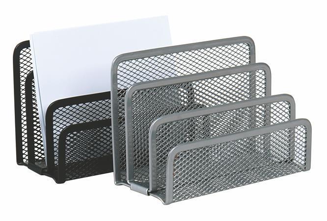 Stojan na listy drátěný, stříbrná