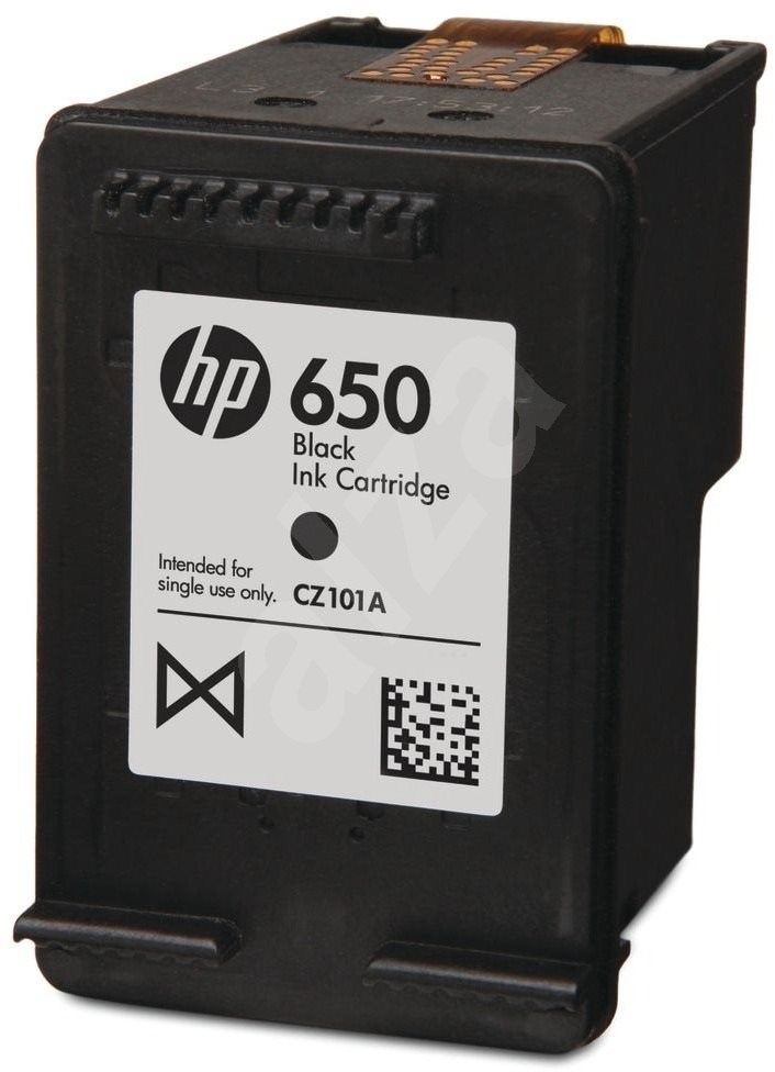 HP 650 originální ink., black, 360str., 6,5ml,