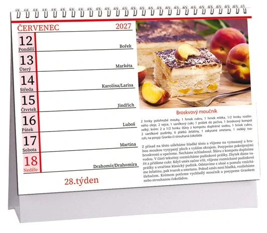 Kalendář Hrníčková kuchařka 2027