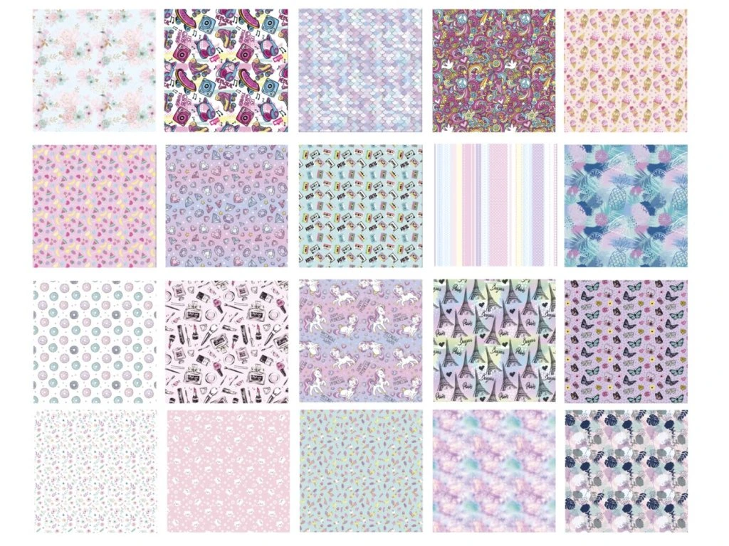Designové papíry- Sweet ,20 listů