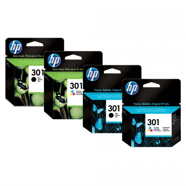 HP 301 originální ink., black