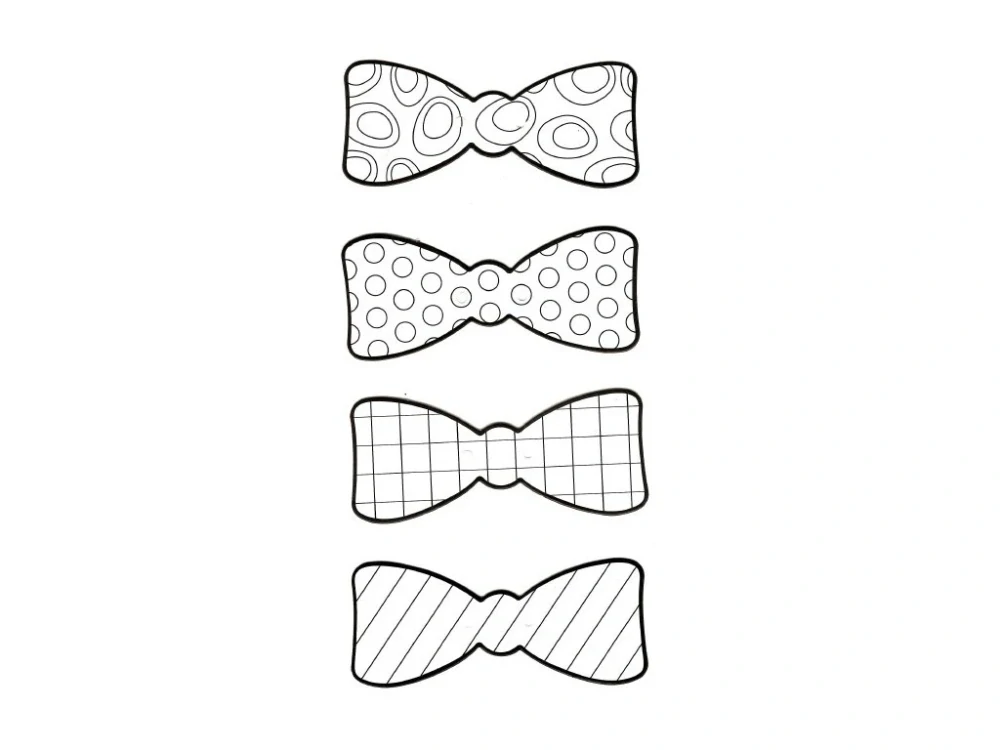 Party set - kravaty, brýle, motýlky