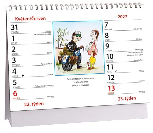Kalendář Humor, koření života 2027