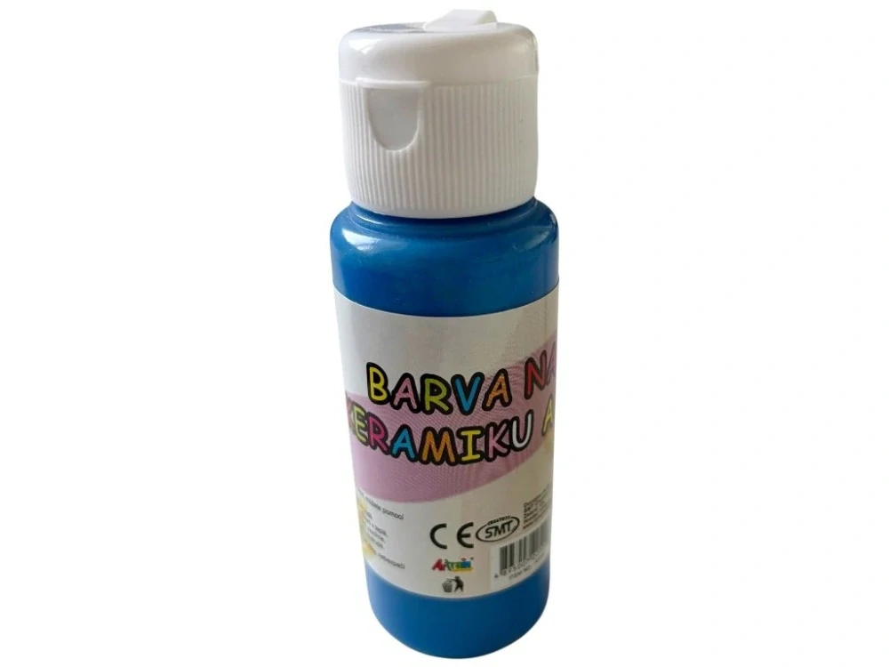 Barva na sklo a keramiku 60ml- tmavě modrá