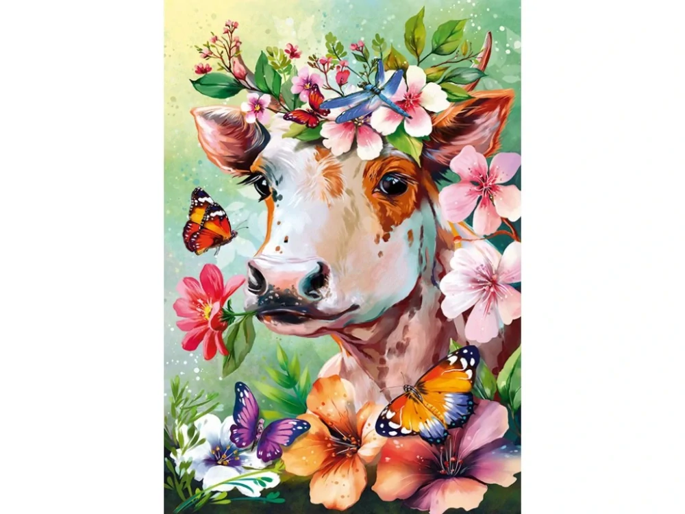 Puzzle 500d. Cherry Pazzi Kráva Wow!