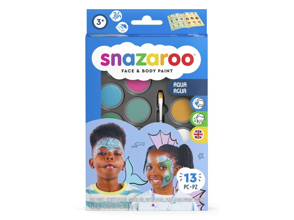 Snazaroo sada obličejových barev - Vodní svět
