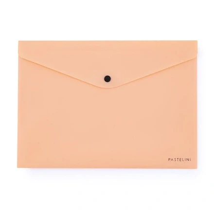 Psaníčko s drukem A4 PASTELINI meruňková