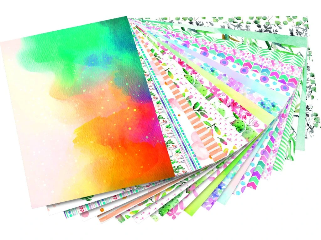 Blok s motivem - AQUARELL, 270 g/m², 20 listů