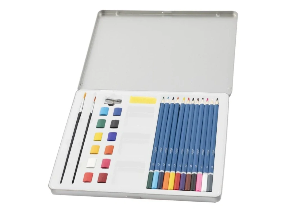 Aquarelové malování v boxu, 28ks