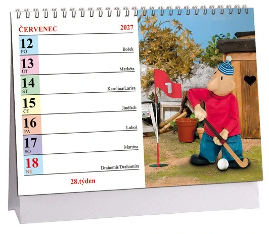 Kalendář Pat a Mat 2027