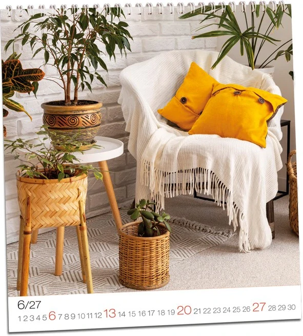 Kalendář nástěnný Home design 2027