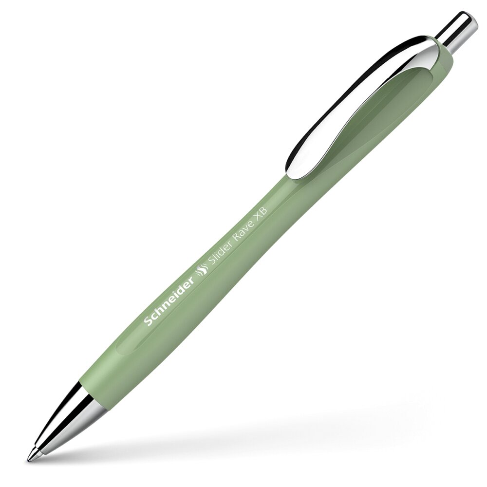 Kuličkové pero Schneider 132 Slider Rave XB - organická zelená
