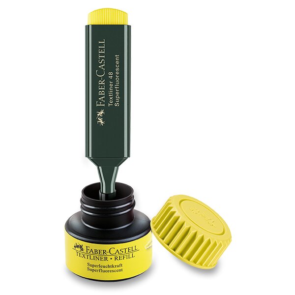 Náplň Faber-Castell Texliner 1549, 30 ml - modrá