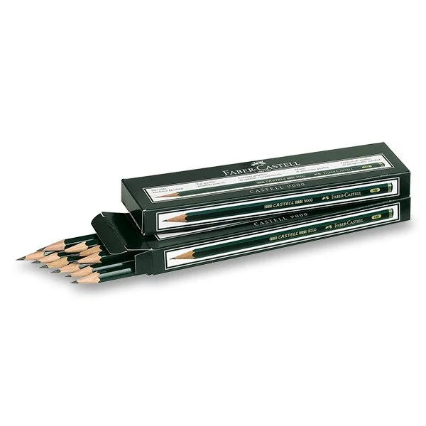 Grafitová tužka Faber-Castell Castell 9000 - tvrdost 6H