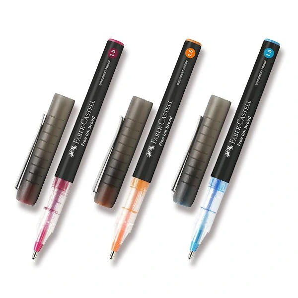 Roller Faber-Castell Free Ink 1,5 - červený