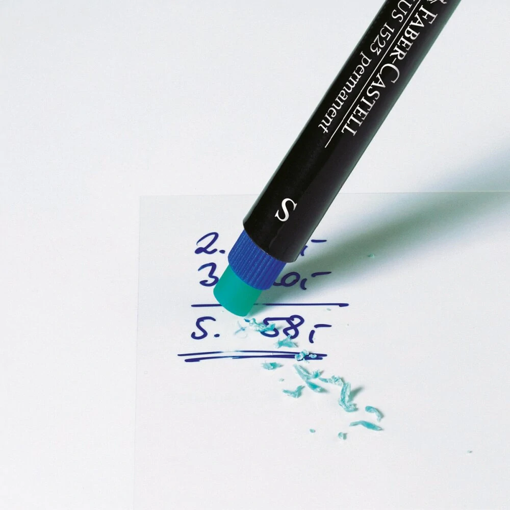 Permanentní popisovač Faber-Castell 1523 S - modrý