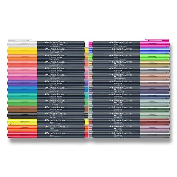 Popisovač Faber-Castell Creative - 30 ks