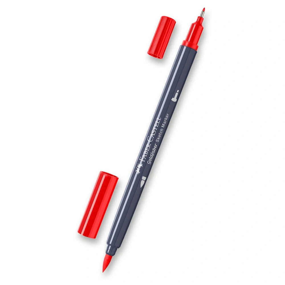 Popisovač Faber-Castell Goldfaber Sketch Marker - 118, scarlet red
