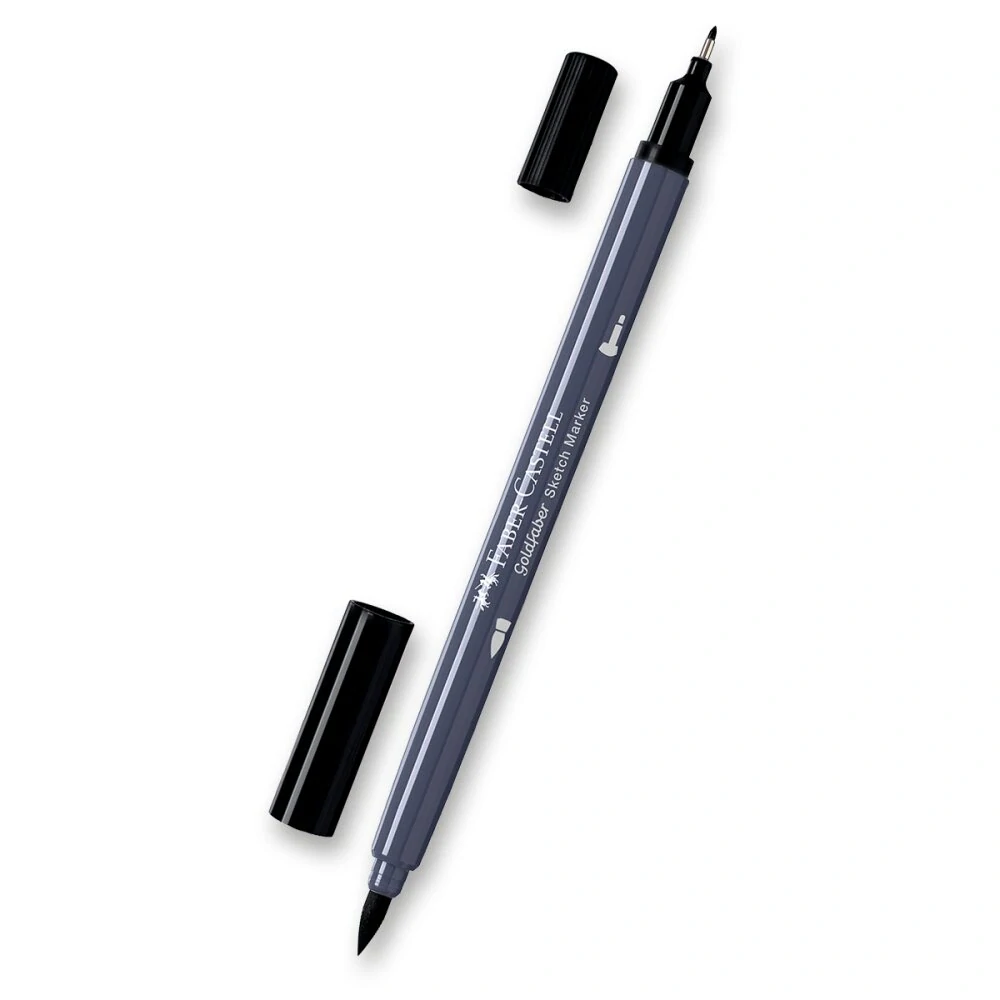Popisovač Faber-Castell Goldfaber Sketch Marker - 199, black