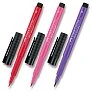 Popisovač Faber-Castell Pitt Artist Pen Brush - 125, middle purple pink