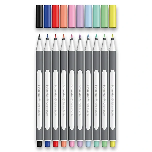 Popisovač Schneider Paint-it 070 Brush - sada 10 ks