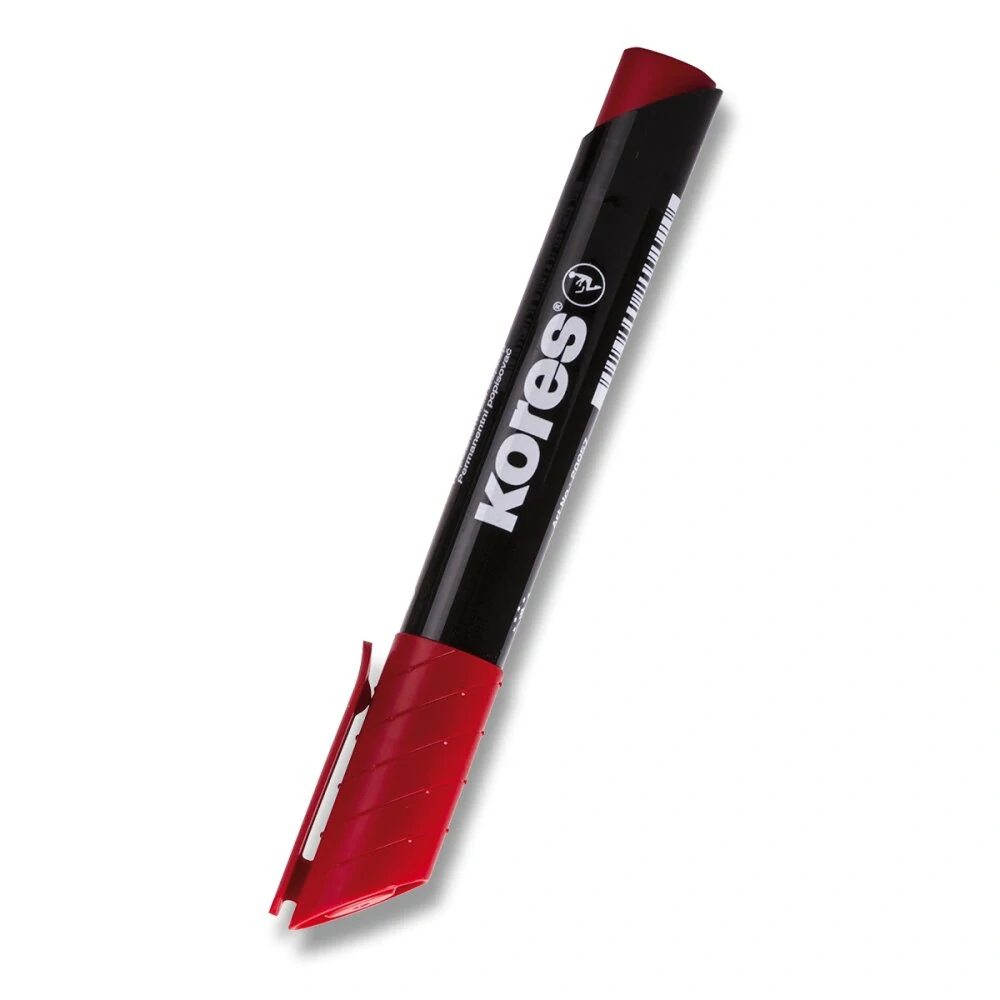 Permanentní popisovač Kores 20933 K-Marker - červený