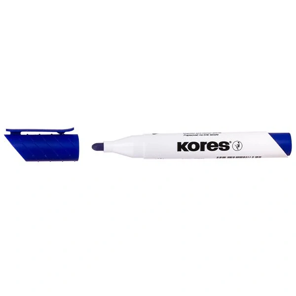Popisovač Kores K-Marker Whiteboard - modrý