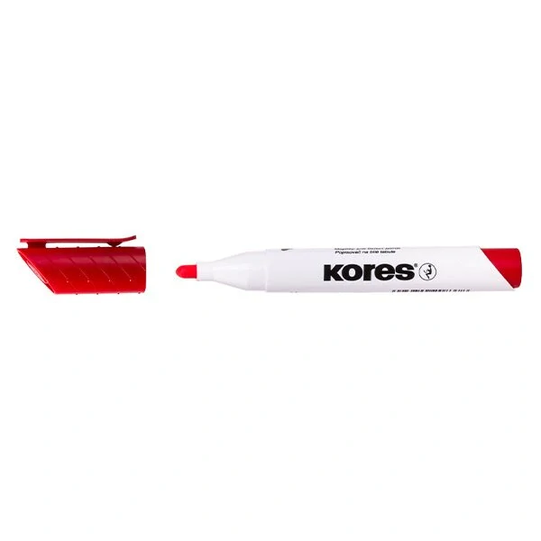 Popisovač Kores K-Marker Whiteboard - červený