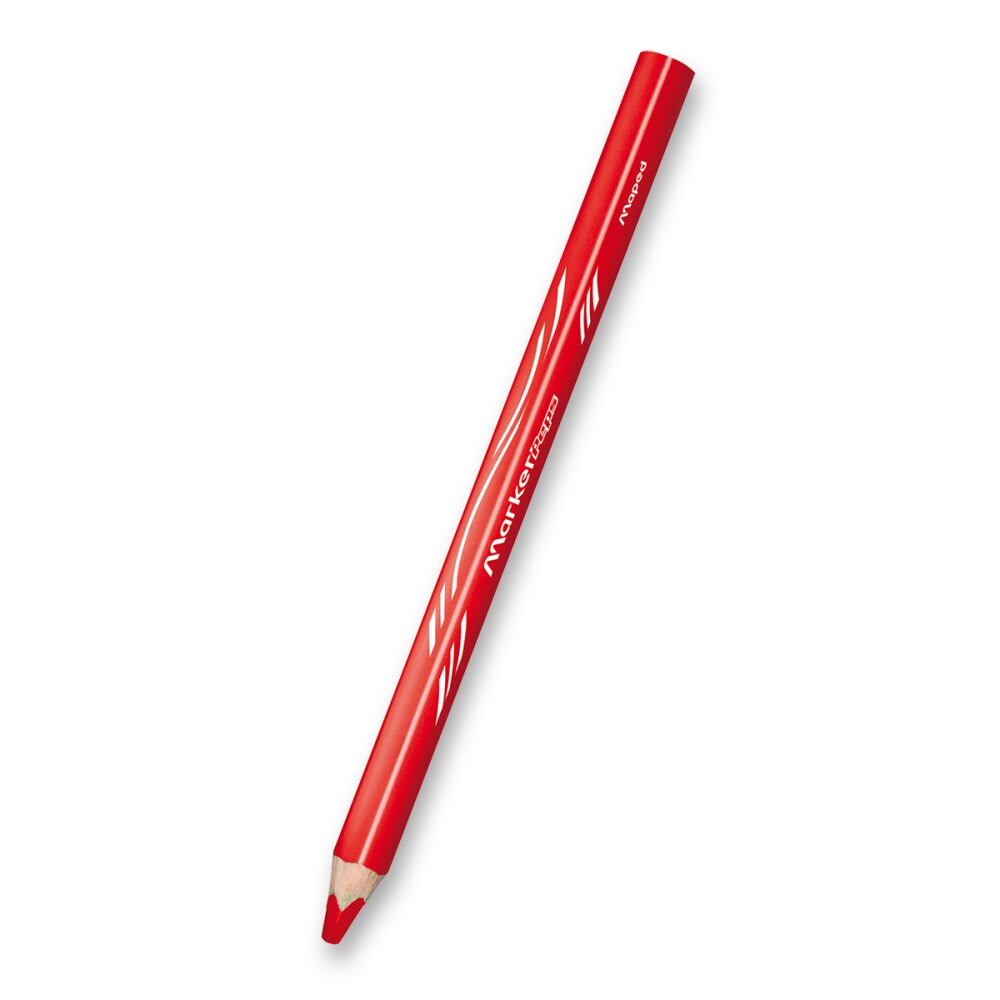 Smazatelná pastelka na školní tabulky Maped dry-erasable - 4 barvy + ořezávátko