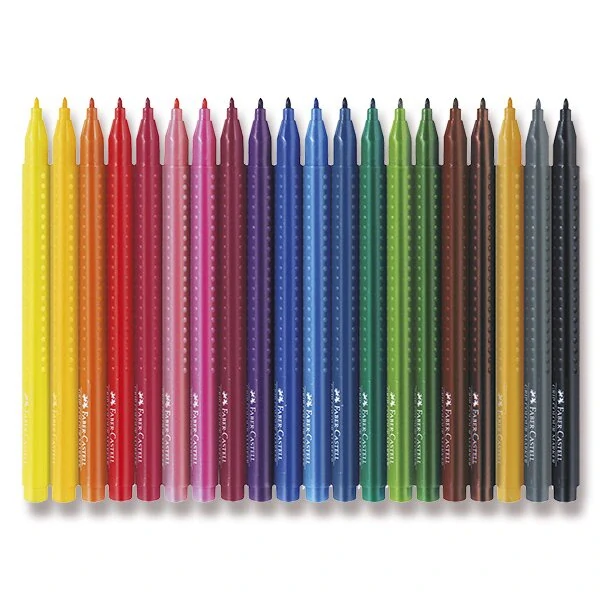 Dětské fixy Faber-Castell Grip - 20 barev