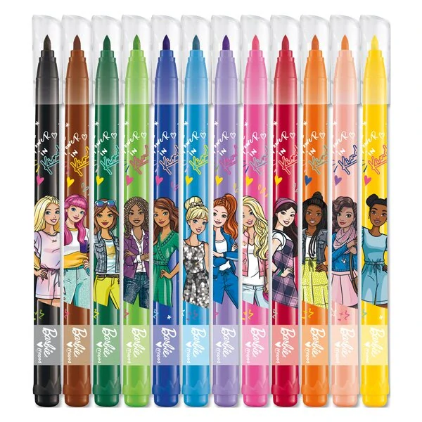 Dětské fixy Maped Barbie - 12 barev