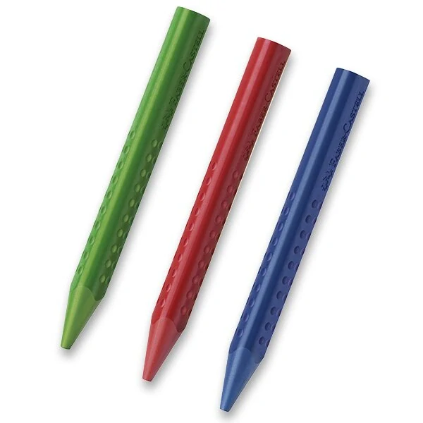 Voskové pastelky Faber-Castell Colour Grip Jumbo - 12 barev