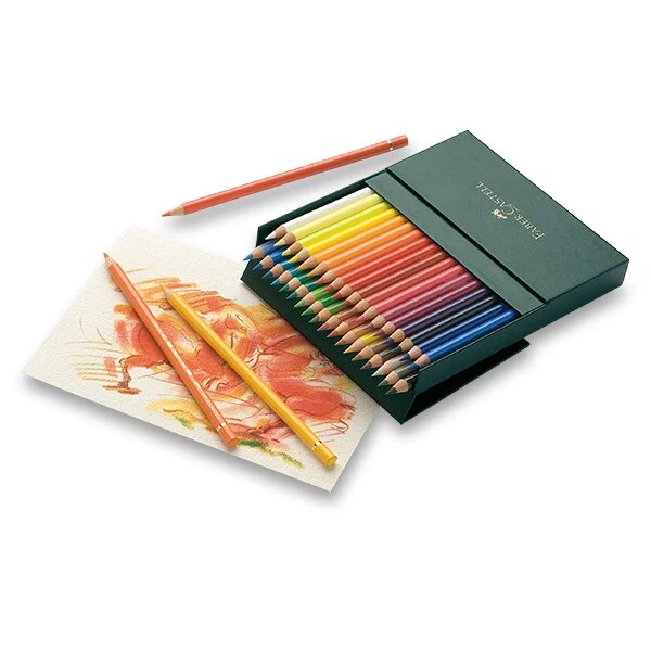 Pastelky Faber-Castell Polychromos 110038 - studio box, 36 ks