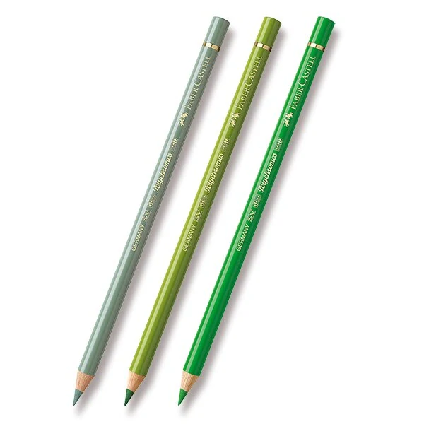 Pastelka Faber-Castell Polychromos - 167, permanent green olive