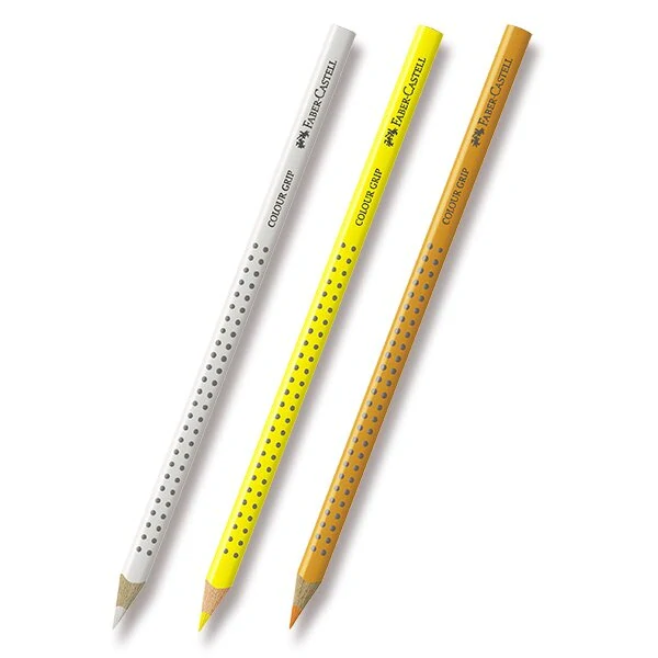 Pastelka Faber-Castell Grip 2001 - 1, bílá