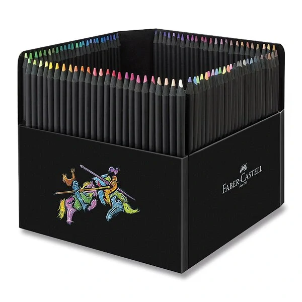 Pastelky Faber-Castell Black Edition - 100 barev