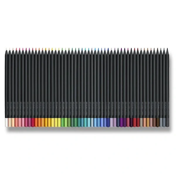 Pastelky Faber-Castell Black Edition - 50 barev