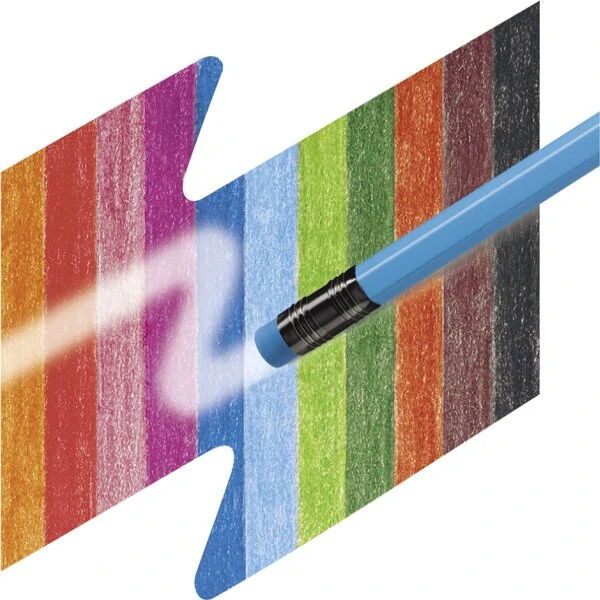 Pastelky Faber-Castell s barevnou pryží - 24 barev