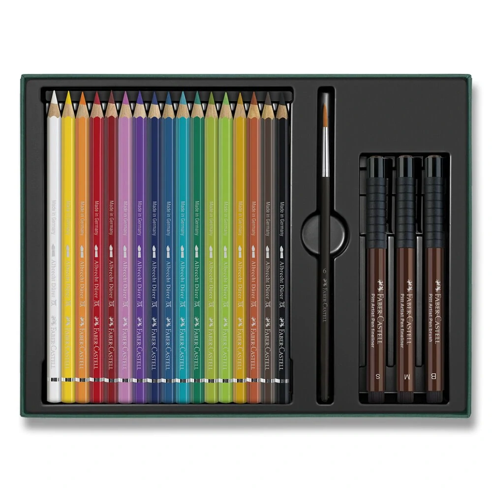 Sada Faber-Castell Albrecht Dürer & Pitt Artist Pen - 21 ks