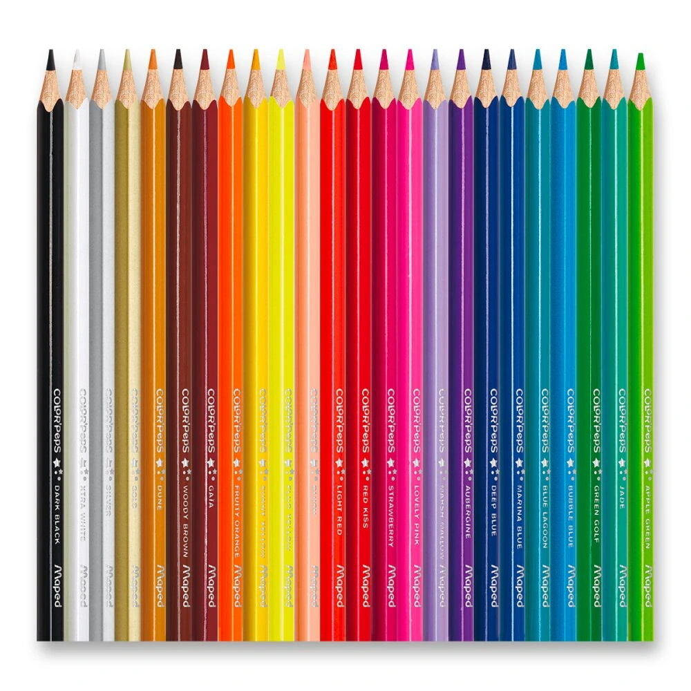 Pastelky Maped Color'Peps - 24 barev