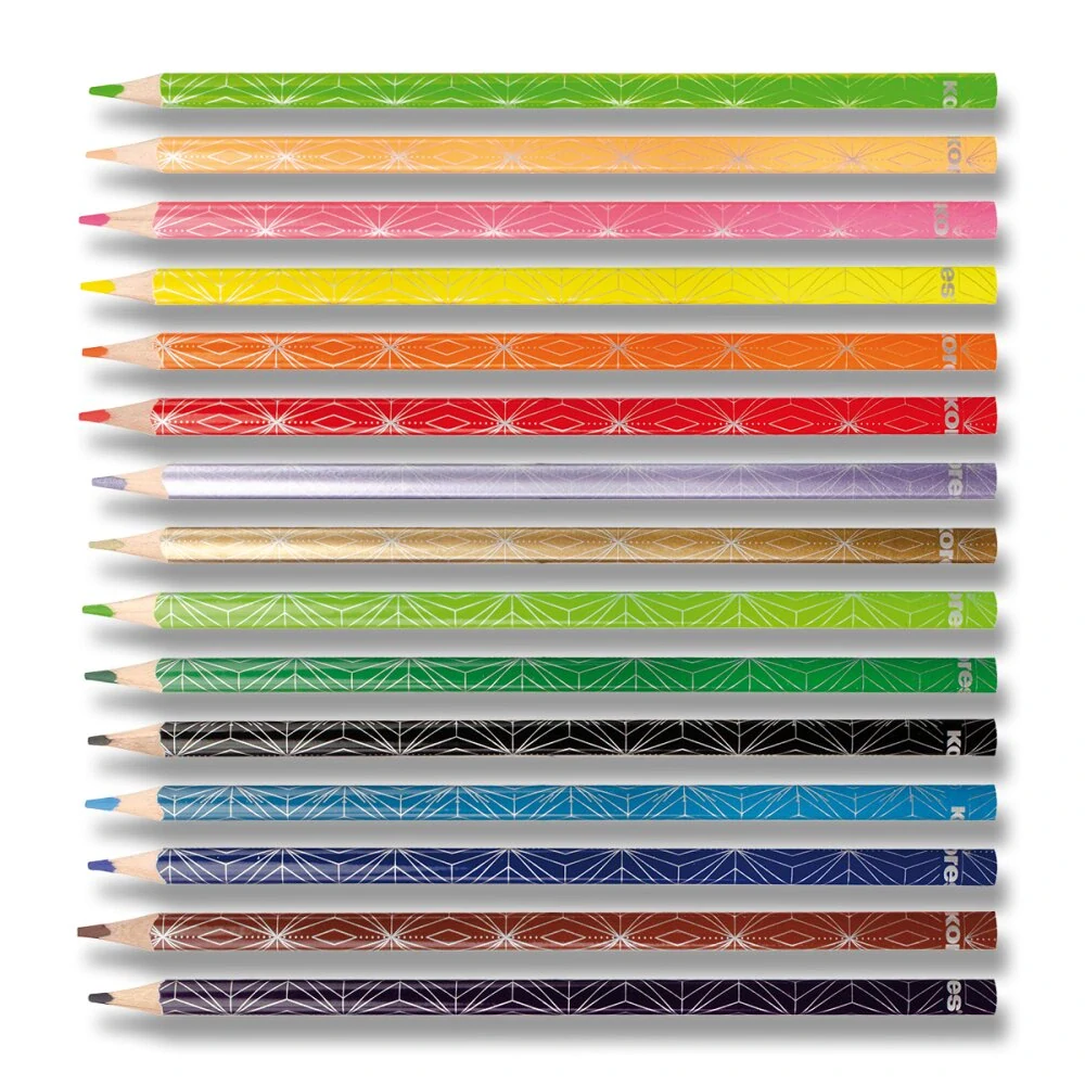 Pastelky Kores Kolores Style - 15 barev