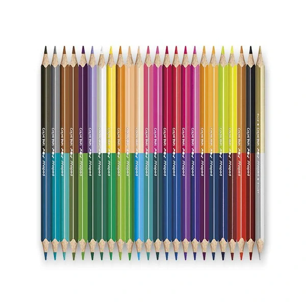 Pastelky Maped Color'Peps Duo - oboustranné pastelky, 48 barev