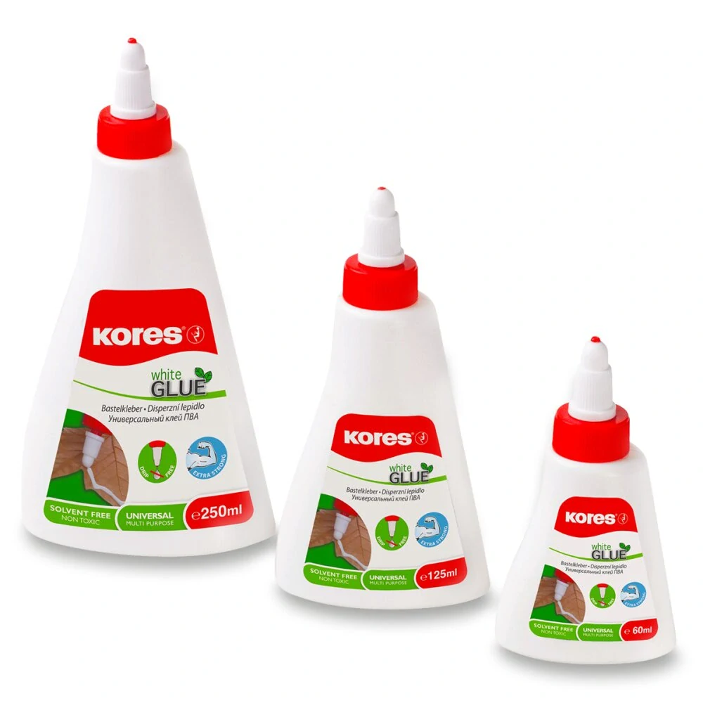 Tekuté lepidlo Kores White glue - 125 ml