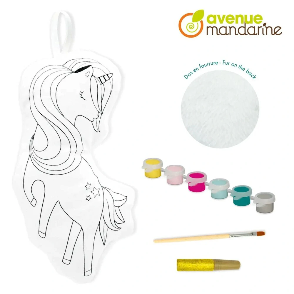 Kreativní sada Avenue Mandarine Friends to Paint - jednorožec Simone